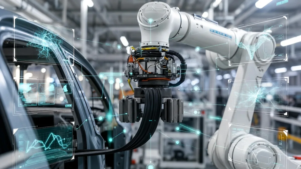 Model AI Video Kini Merakit Komponen di Pabrik Audi