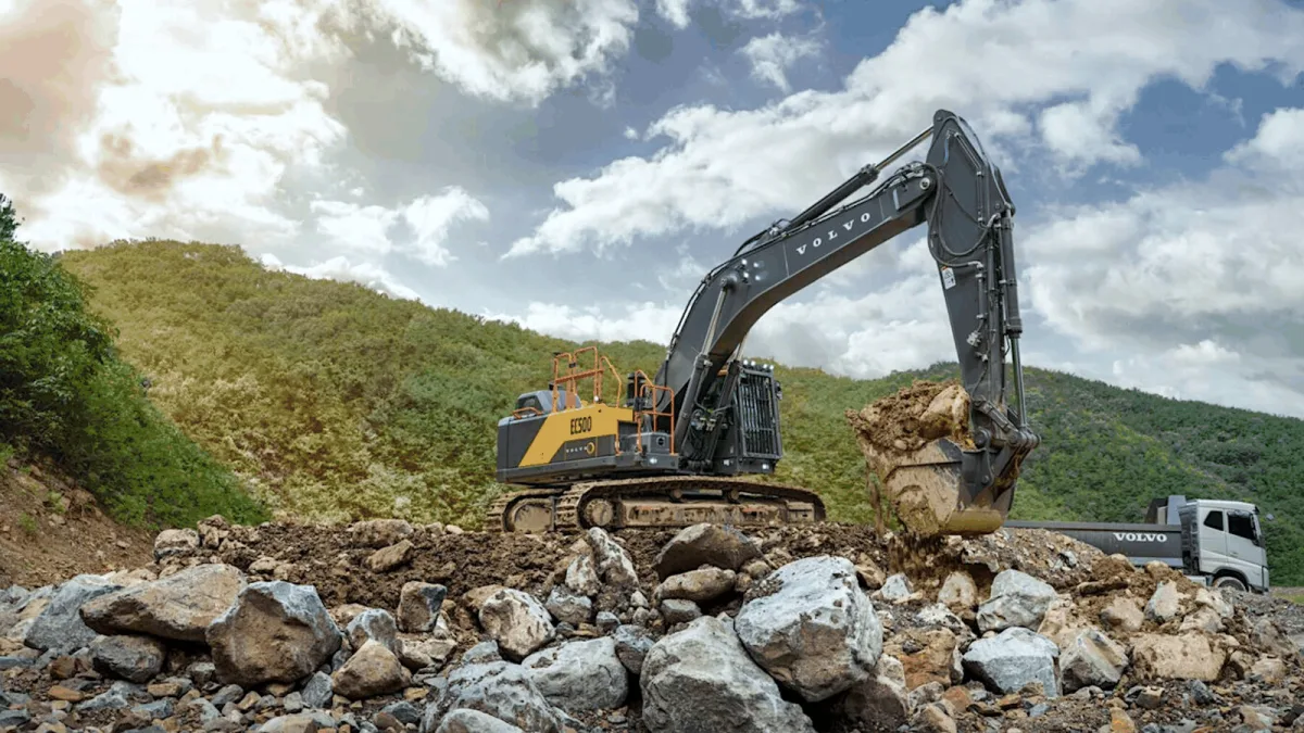 Benarkah Excavator Listrik 50 Ton Tidak Perlu Dicas?