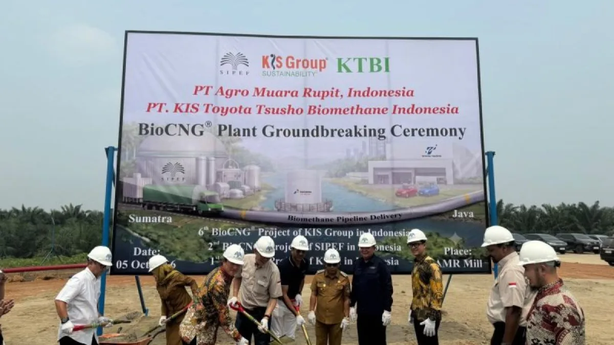 PGN Salurkan Biometana Limbah Sawit Musi Rawas