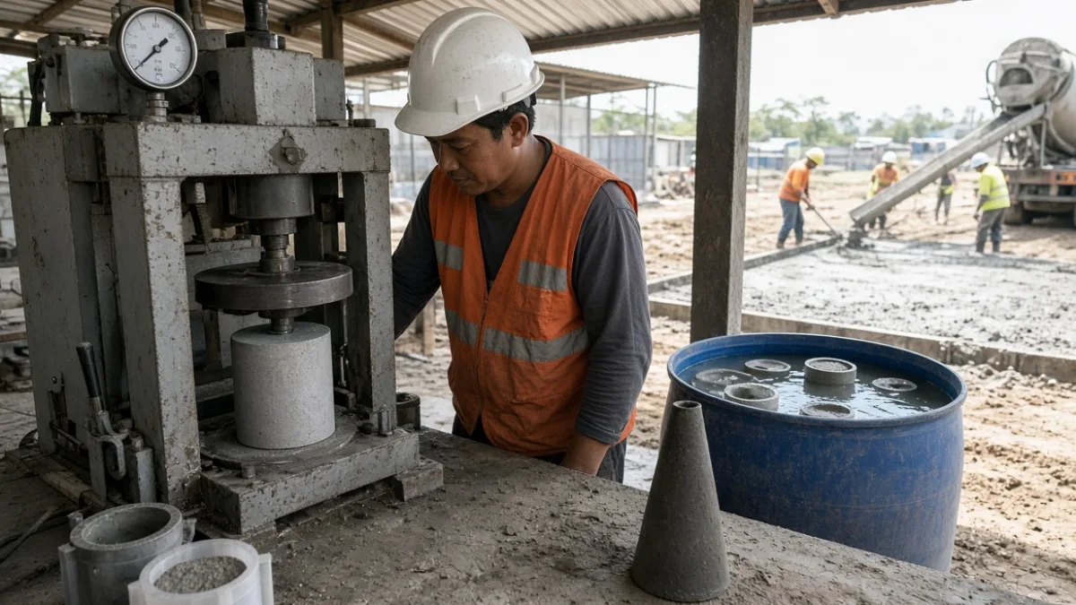 Kenapa Beton Lolos Lab, Gedung Tetap Bisa Roboh?
