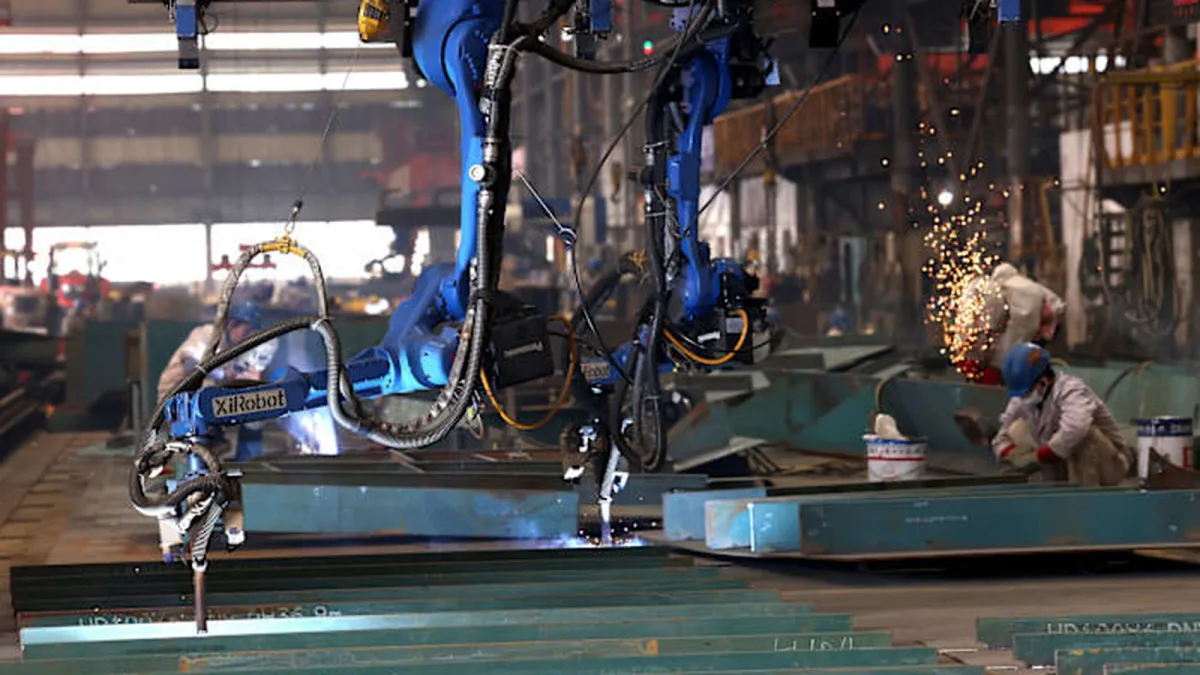 Robot Las Cina Geser Tukang, Impor Mesin RI Tetap Bengkak