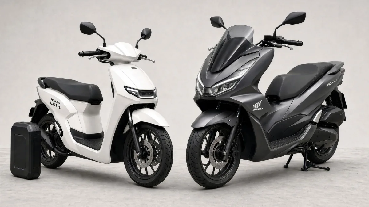 Kenapa Honda EM1 e Lebih Mahal dari PCX160?