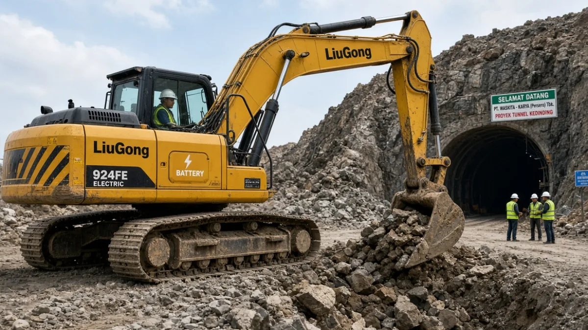 Kenapa Excavator Listrik Ini Klaim Lebih Murah dari Diesel?