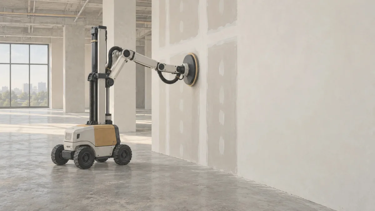 Robot AS Klaim Selesaikan Finishing Dinding Tiga Kali Lebih Cepat