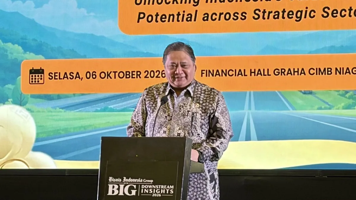 Airlangga Bidik Investasi Hilirisasi Rp3.800 Triliun