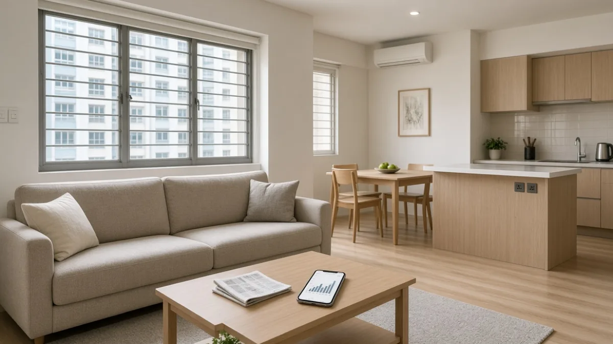 Kenapa Ruang Tamu HDB Bisa Polos, Cluster Kita Tidak?