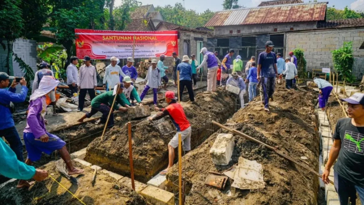 Bagaimana Relawan Bisa Selesaikan Rumah dalam Tiga Minggu?