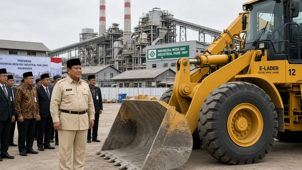 Prabowo Luncurkan 11 Proyek Hilirisasi Rp180 Triliun di IWIP
