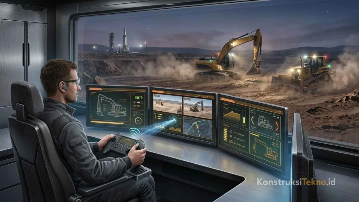 TerraFirma Menyulap Ekskavator Jadi Robot Kendali Jarak Jauh